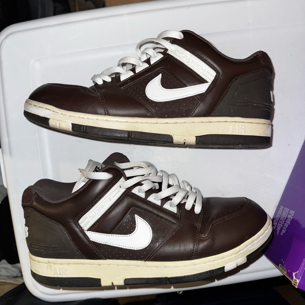 Supreme Brown Air Force 2 Nike sb